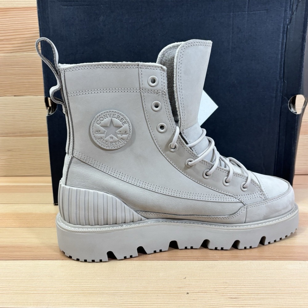 Mens Converse Chuck 70 Rugged High Waterproof Boots A14673C Mens Sz 11.5 Papyrus